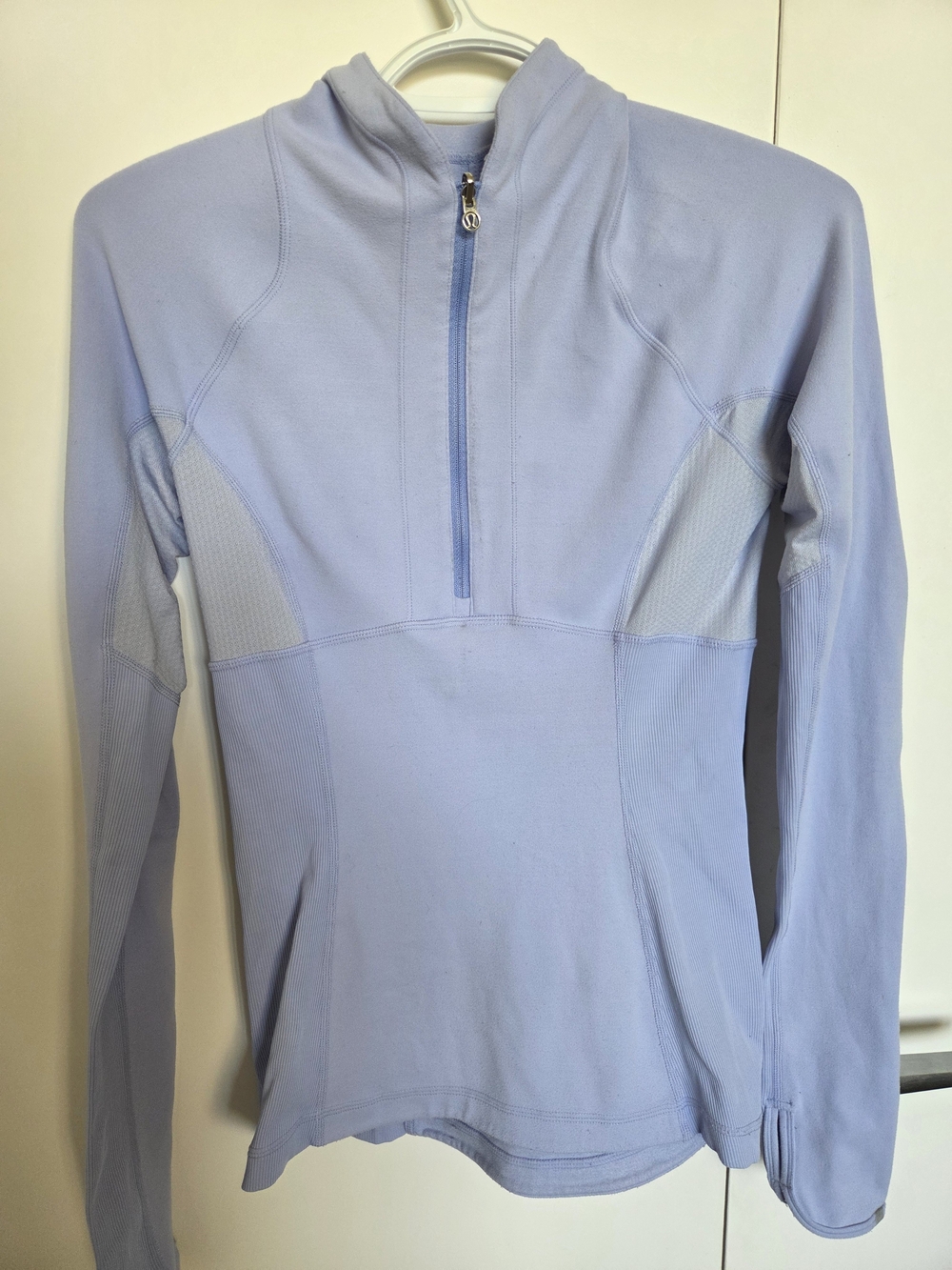 lululemon athletica Lavender Long-Sleeve Half-Zip Top